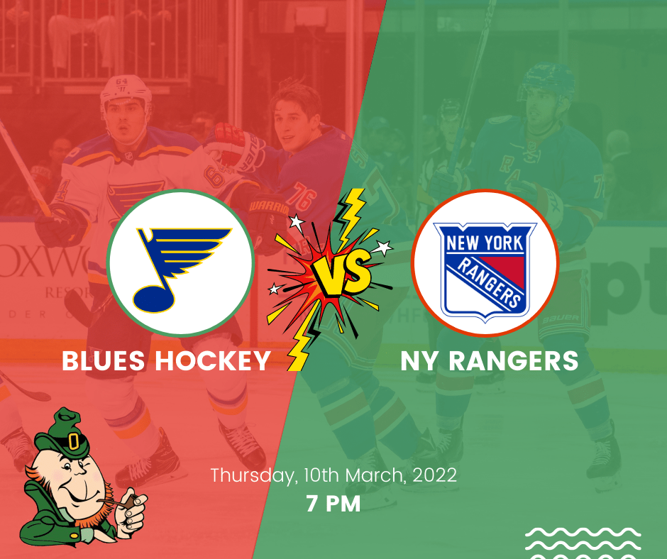 Blues Hockey Vs NY Rangers Event