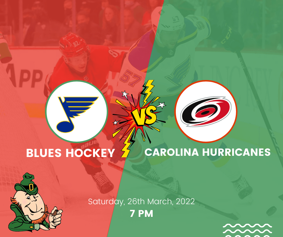 Blues Hockey Vs Carolina Hurricanes Event