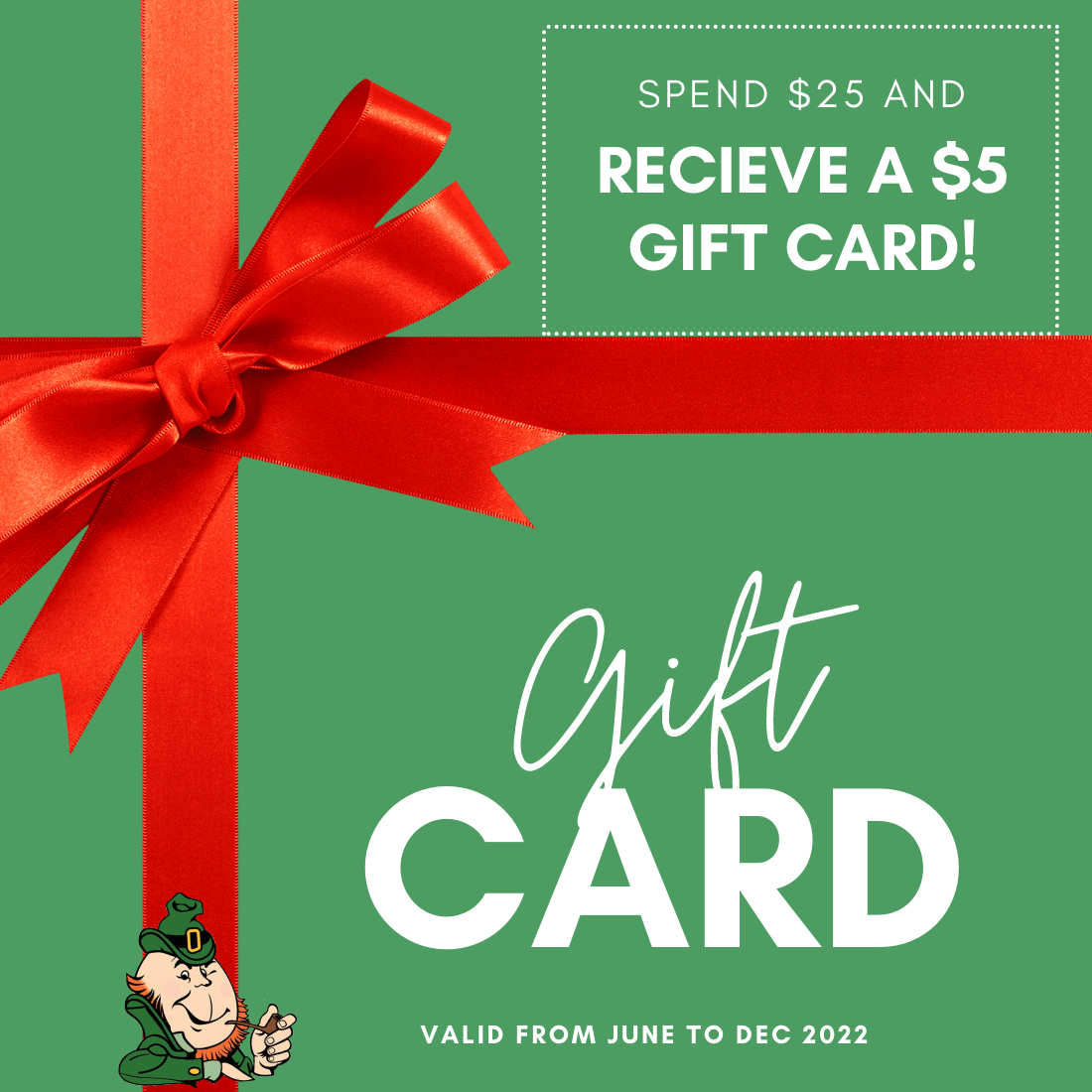 $5 Gift Card - Maggie O'Brien's